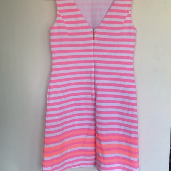 🆕 Lilly Pulitzer A-Line Dress with Back Zipper Closure. Size Medium - Picture 5 of 14